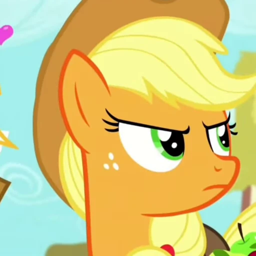 😤 Стикер «Applejack» для Telegram