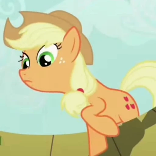 😗 Стикер «Applejack» для Telegram