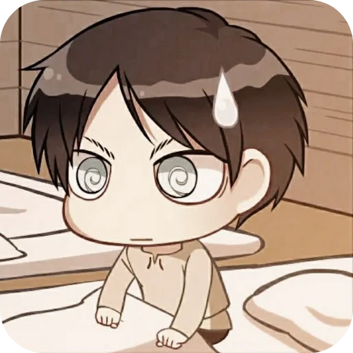 👓 Стикер «Эрен» для Telegram