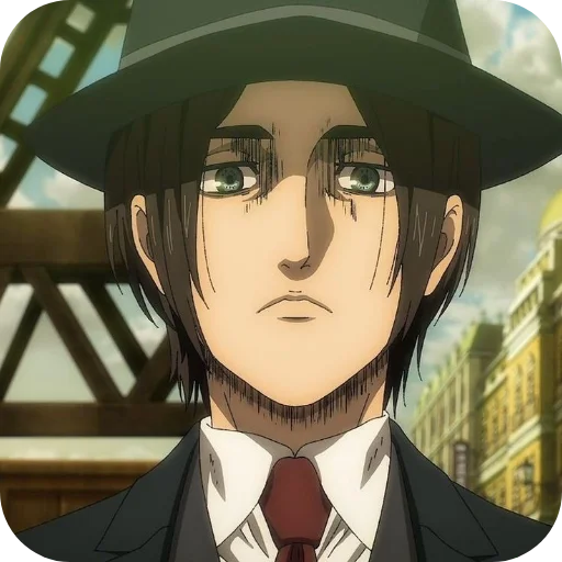 👓 Стикер «Эрен» для Telegram