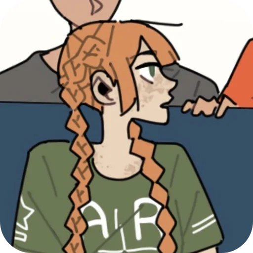 📖 Стикер «Эшлин» для Telegram