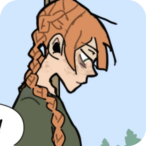 📖 Стикер «Эшлин» для Telegram