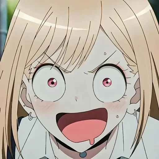🤤 Стикер «Эта фарфоровая кукла влюбилась» для Telegram