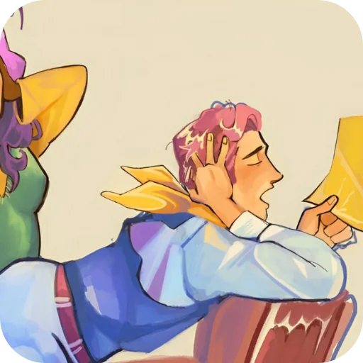📖 Стикер «Juliek Octavia» для Telegram