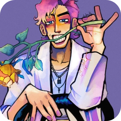 📖 Стикер «Juliek Octavia» для Telegram