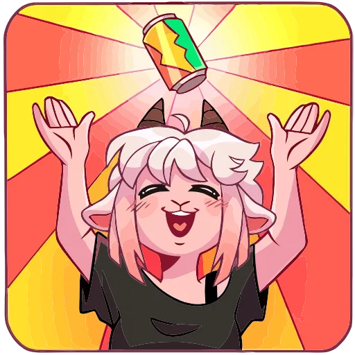 😇 Эмодзи «Эйко» для Telegram