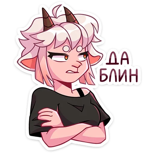 🥴 Стикер «Эйко» для Telegram