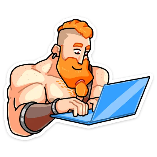 💻 Стикер «Эйрик» для Telegram