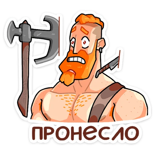 😓 Стикер «Эйрик» для Telegram