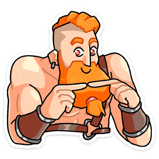 ☺ Стикер «Эйрик» для Telegram