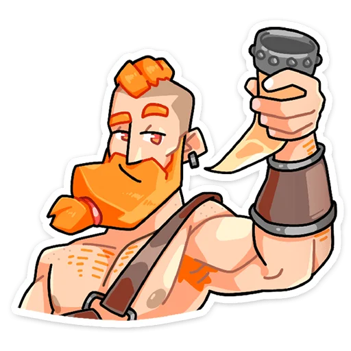 Стикерпак Эйрик для Telegram