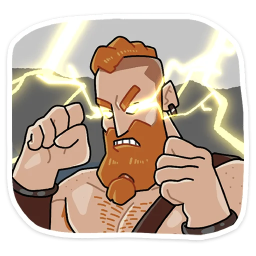 👊 Стикер «Эйрик» для Telegram