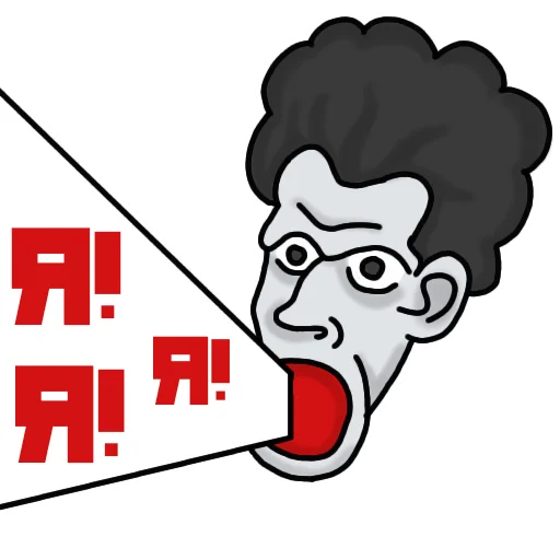 🗣 Стикер «Эйзен» для Telegram
