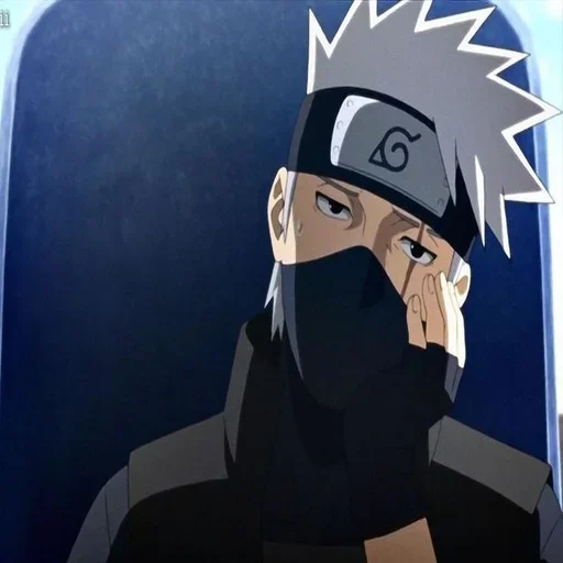 😔 Стикер «Какаси Хатакэ» для Telegram