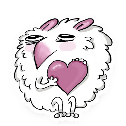 ❤️‍🔥 Стикер «ЭЖИ» для Telegram