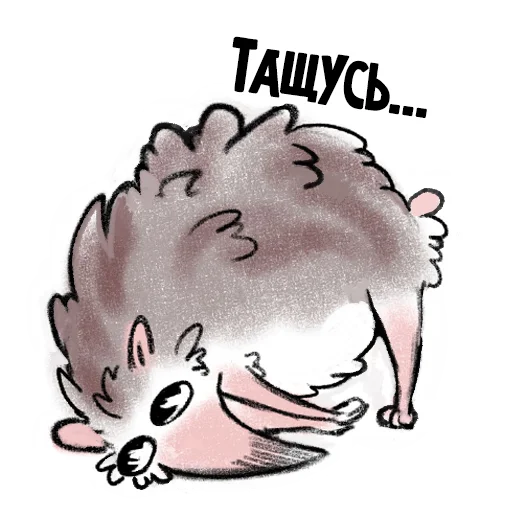 🦔 Стикер «ЭЖИ» для Telegram