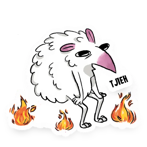 🦔 Стикер «ЭЖИ» для Telegram