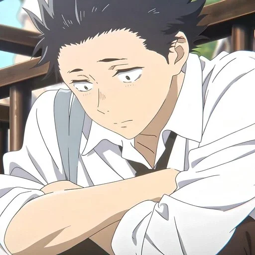 Стикерпак Koe no Katachi для Telegram