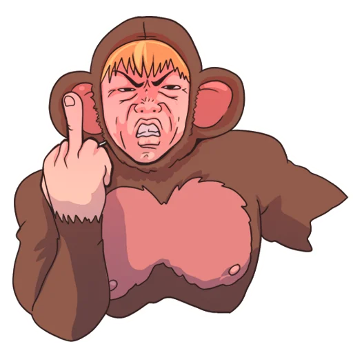 🖕 Стикер «Onizuka» для Telegram