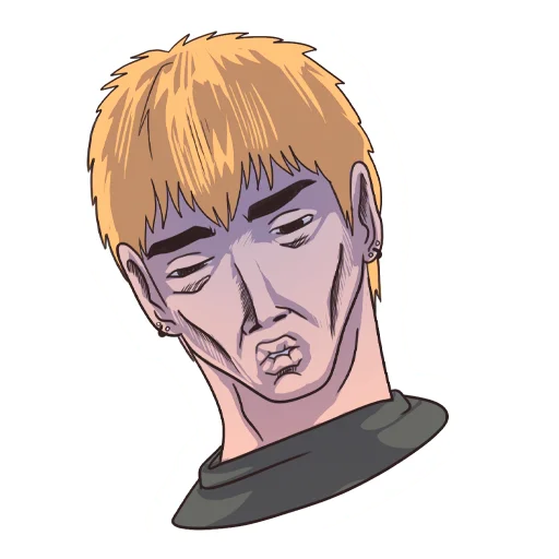 🤢 Стикер «Onizuka» для Telegram