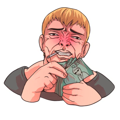 Стикерпак Onizuka для Telegram