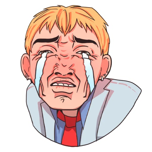 😭 Стикер «Onizuka» для Telegram