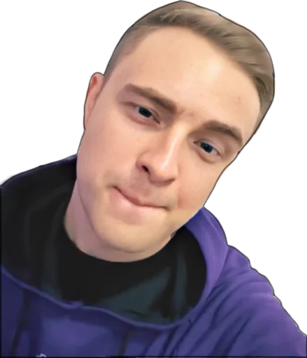 🤤 Стикер «Ekteam?» для Telegram