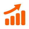 📈 Эмодзи «OrangePack» для Telegram