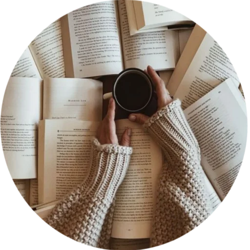 ☕️ Стикер «➵ #1📚» для Telegram