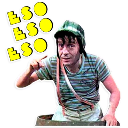 Стикерпак El Chavo del 8 для Telegram