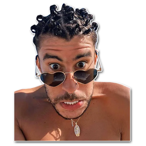 😬 Стикер «Bad Bunny» для Telegram