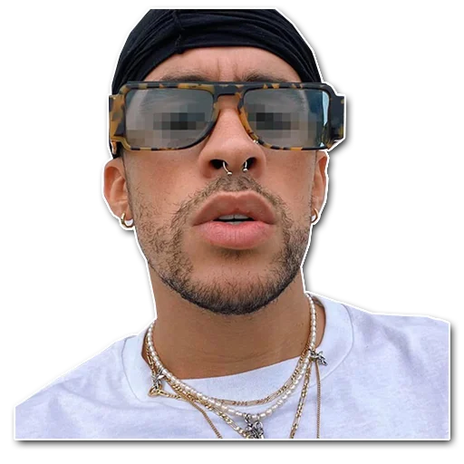 😎 Стикер «Bad Bunny» для Telegram