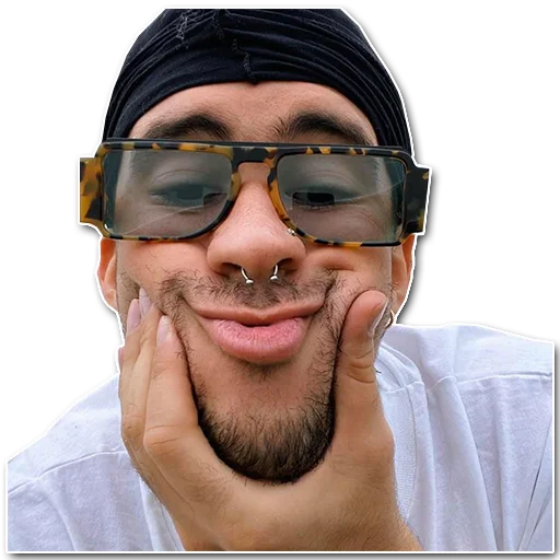 🤭 Стикер «Bad Bunny» для Telegram