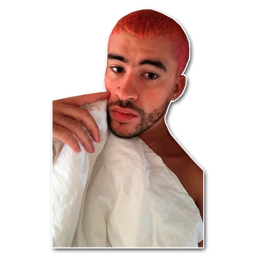👆 Стикер «Bad Bunny» для Telegram