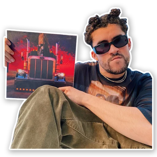 ✝️ Стикер «Bad Bunny» для Telegram