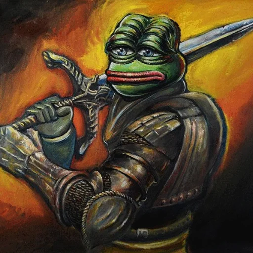 🐸 Стикер «ELDEN RING BSC» для Telegram