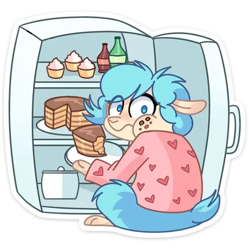 🍰 Стикер «Принцесса Элеонора» для Telegram