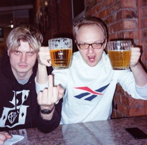 🍺 Стикер «Электрофорезики» для Telegram