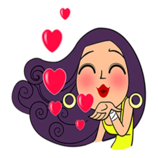 😘 Стикер «LOVE9» для Telegram
