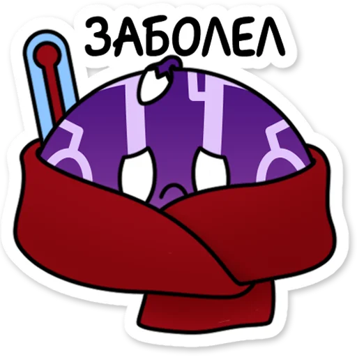 🤕 Стикер «Электро слайм Genshin Impact» для Telegram