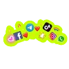 👍 Эмодзи «Зелёный яркий шрифт» для Telegram