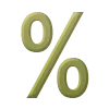 💚 Эмодзи «Буквы болотного цвета, иконки» для Telegram