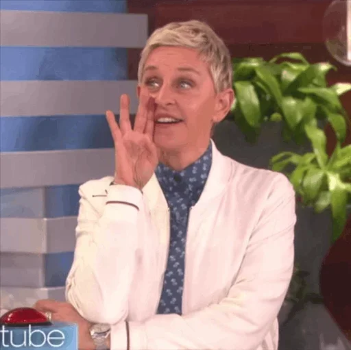 😃 Стикер «Ellen_Degeneres» для Telegram