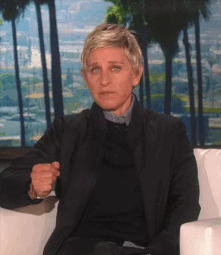 👊 Стикер «Ellen_Degeneres» для Telegram