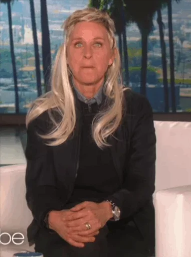 😑 Стикер «Ellen_Degeneres» для Telegram