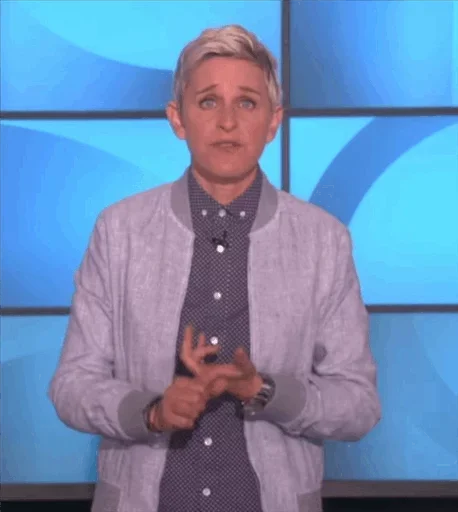 🙄 Стикер «Ellen_Degeneres» для Telegram