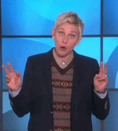 ✌️ Стикер «Ellen_Degeneres» для Telegram