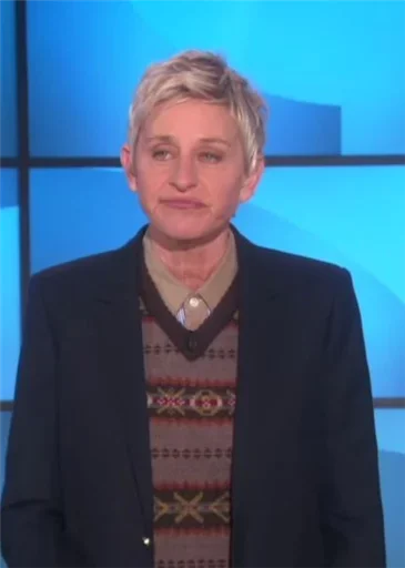 🤨 Стикер «Ellen_Degeneres» для Telegram