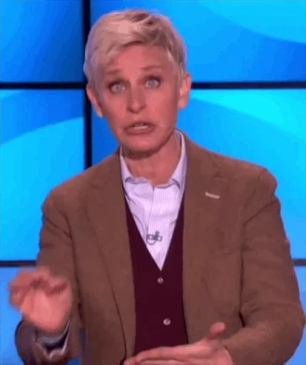 😬 Стикер «Ellen_Degeneres» для Telegram