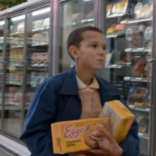 🧇 Стикер «Eleven Stranger Things» для Telegram